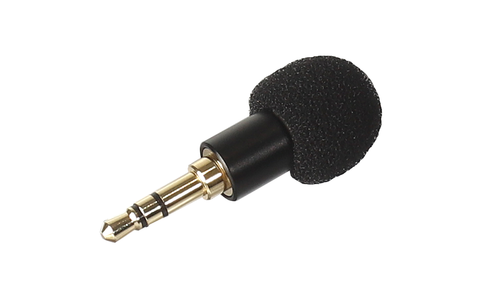 Mini headphone plug Unidirectional Microphone