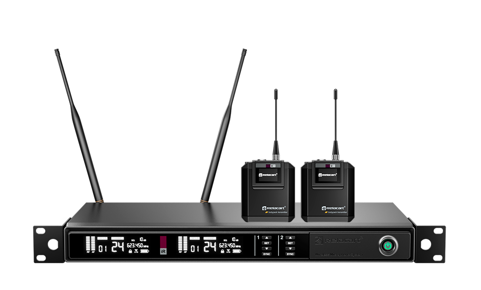 Dual-Channel True Diversity Wireless Microphone System