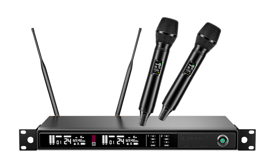 Dual-Channel True Diversity Wireless Microphone System