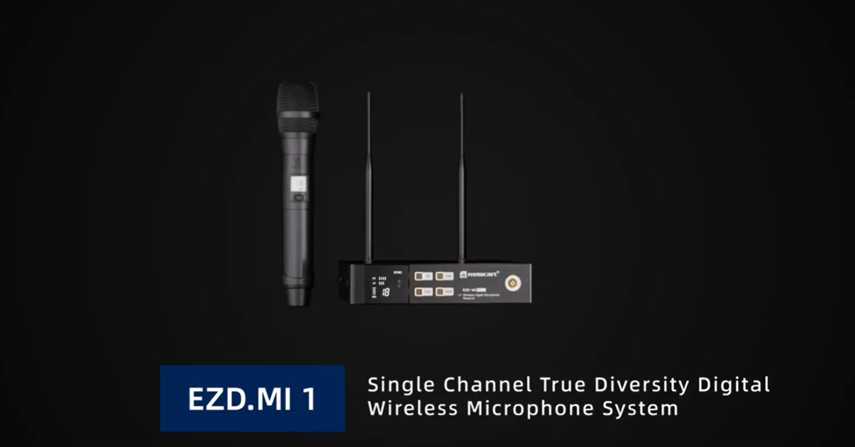 EZD.MI UHF Digital Wireless Mic System by Relacart