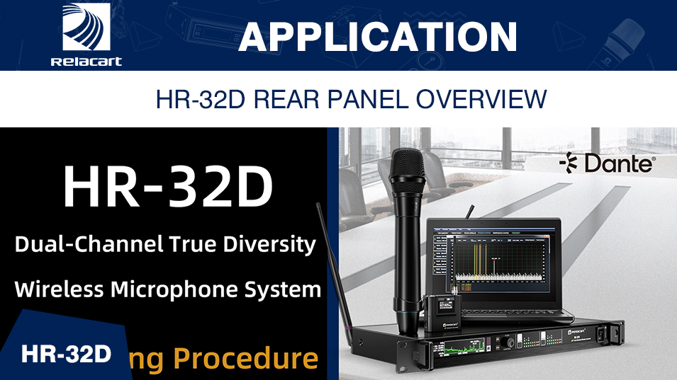 HR-32D Rear Panel Overview