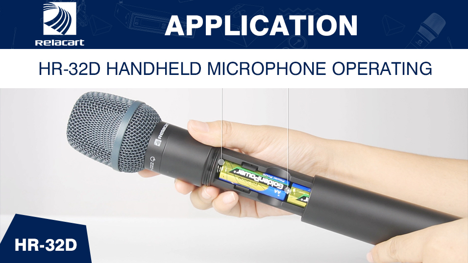 HR-32D Handheld Mic Operation Guide