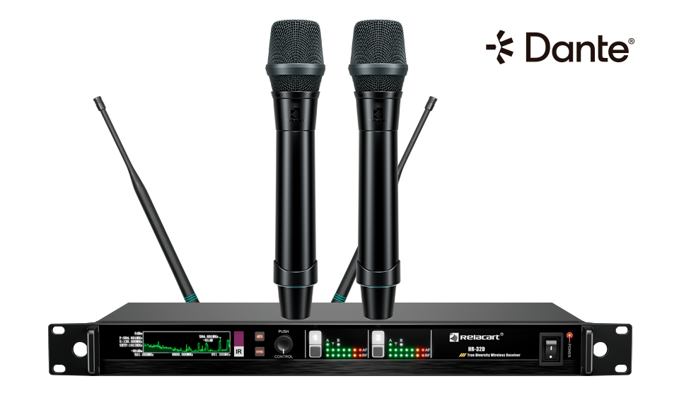 Dual-Channel True Diversity Wireless Microphone System