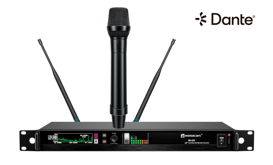 Single-Channel True Diversity Wireless Microphone System