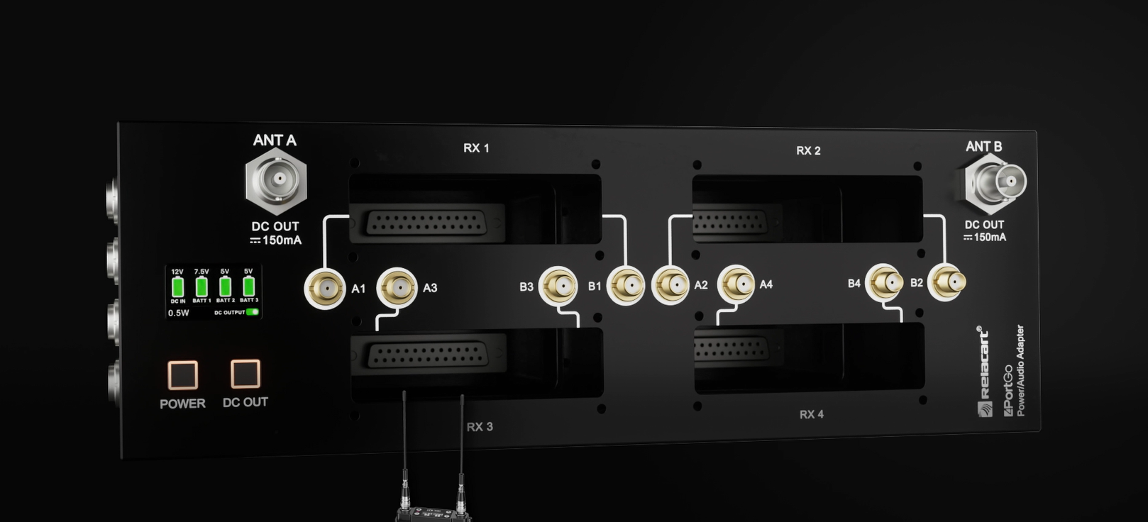 4 Port Go | Portable Multicoupler