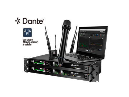 Digital Hybrid Dante Wireless Microphone System