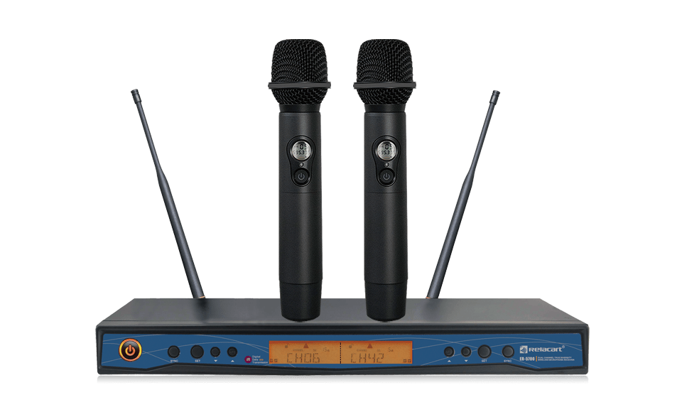 Dual Channel Wireless Microphone System