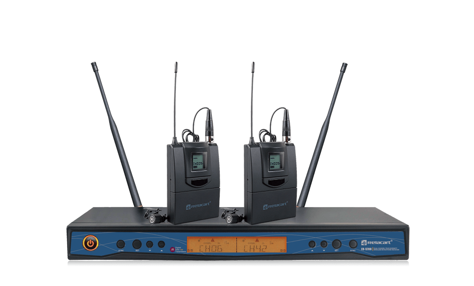 Dual Channel Wireless Microphone System