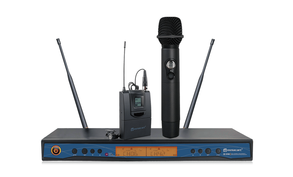 Dual Channel Wireless Microphone System