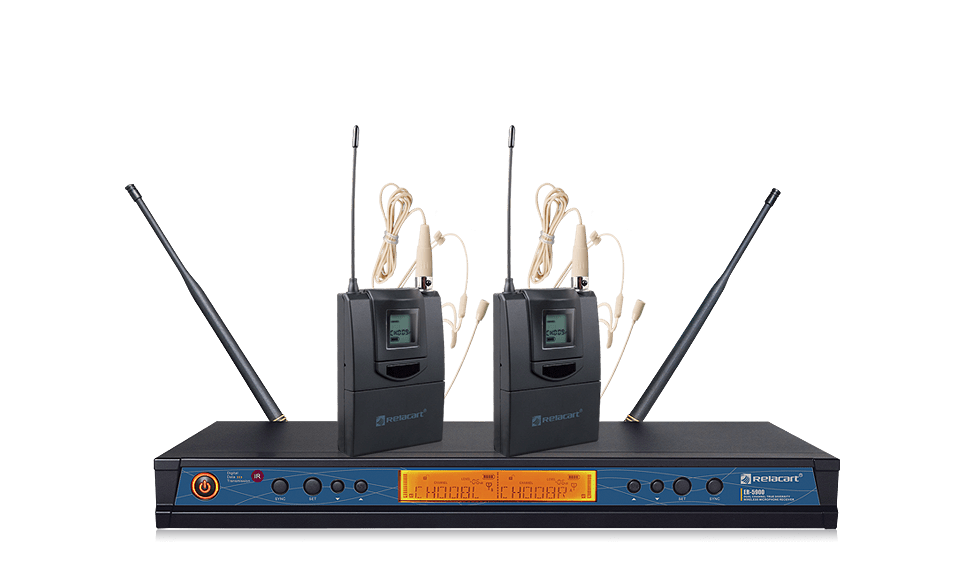 Dual Channel Wireless Microphone System