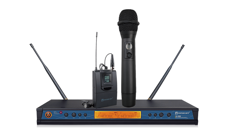 Dual Channel Wireless Microphone System
