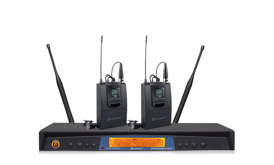 Dual-Channel True Diversity Wireless Microphone System