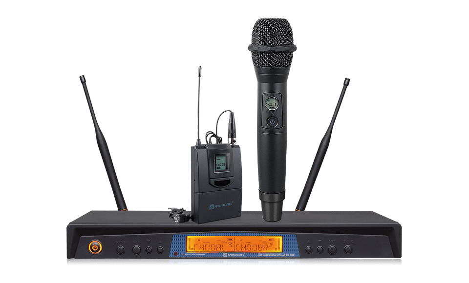 Dual-Channel True Diversity Wireless Microphone System