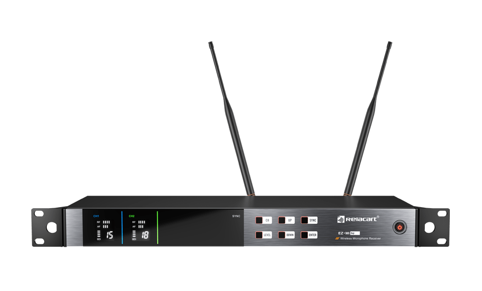 Dual-Channel True Diversity Wireless Microphone System