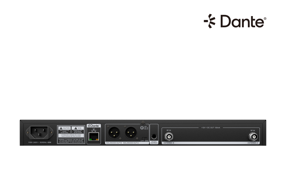 Dual Channel Wireless Receiver