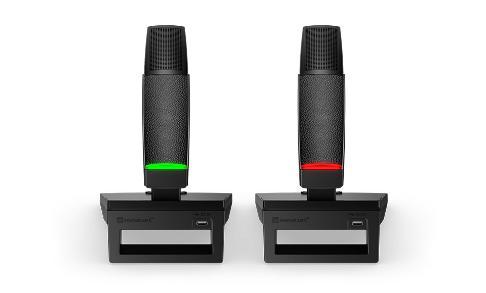 Wireless delegate conference unit