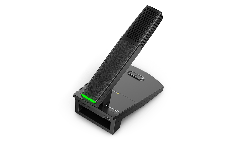 Wireless delegate conference unit