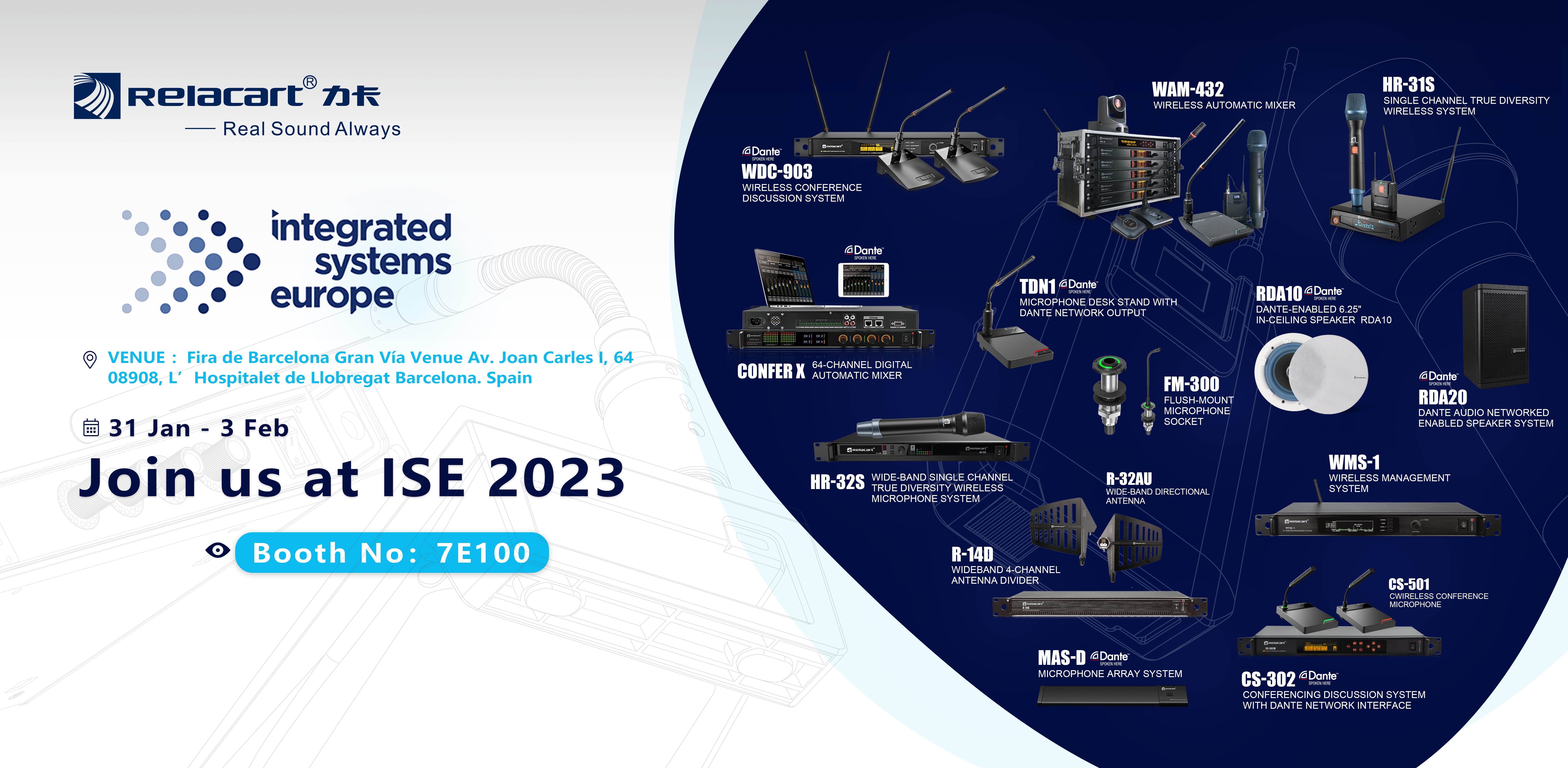 2023 Barcelona ISE Audio Visual Integration Exhibition