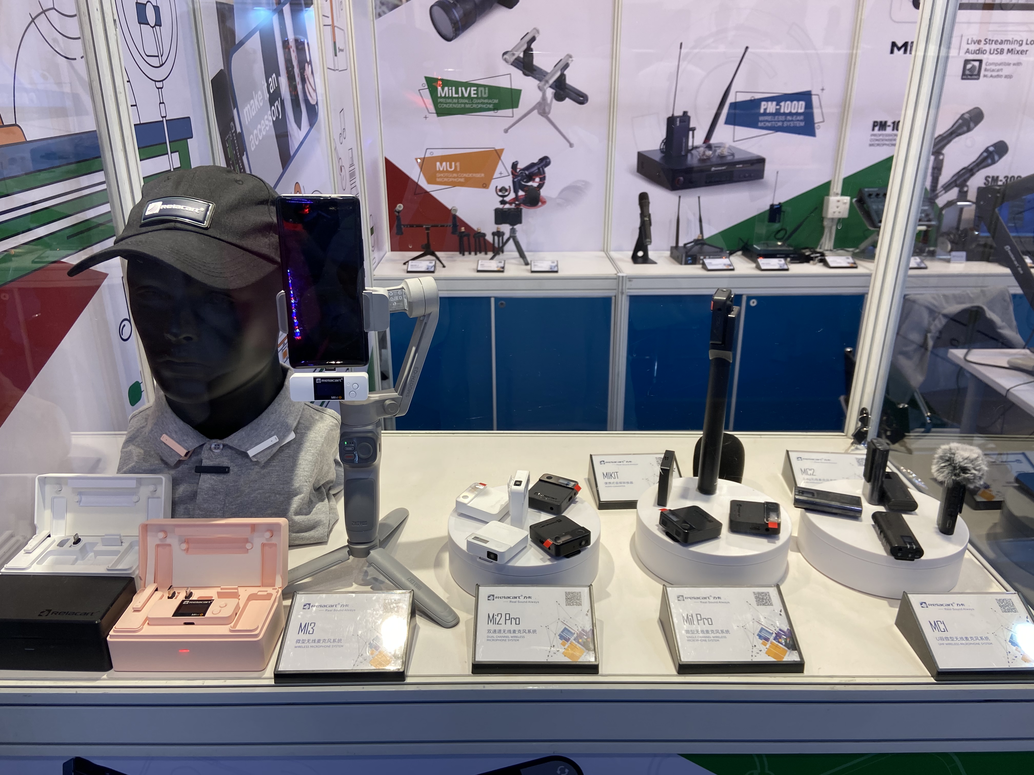 Exhibiton Review丨Relacart Mi3 2.4G Wireless Microphone System Received Highly Praised
